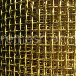 Hot Saled Brass Wire Crimped Wire Mesh